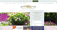 Desktop Screenshot of gardentherapy.ca