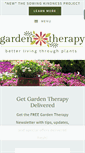 Mobile Screenshot of gardentherapy.ca